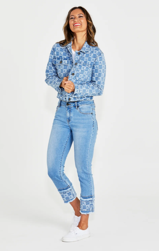 New London Jeans - TYNE -  DNM/LOGO - Jacket - last one