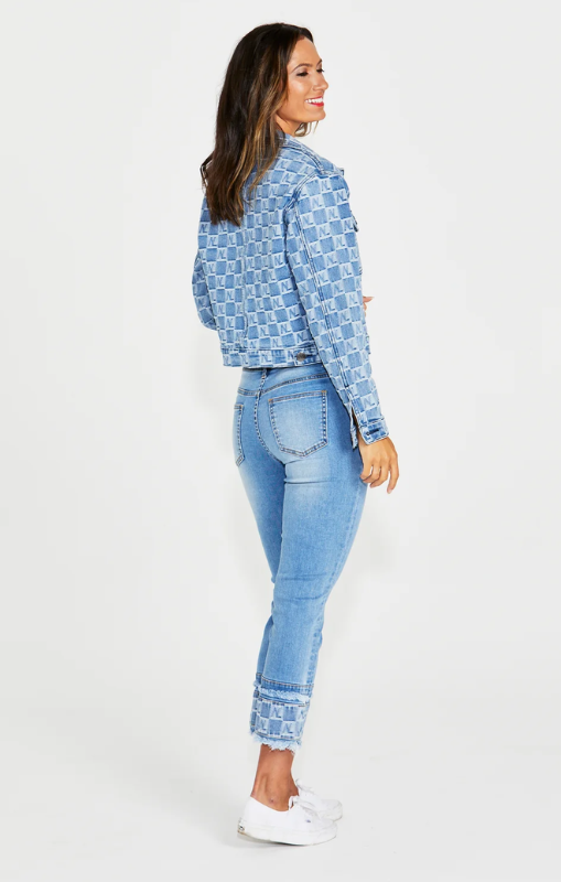 New London Jeans - TYNE -  DNM/LOGO - Jacket - last one