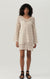 MOS - Talia Mini Kaftan Dress - Ivory