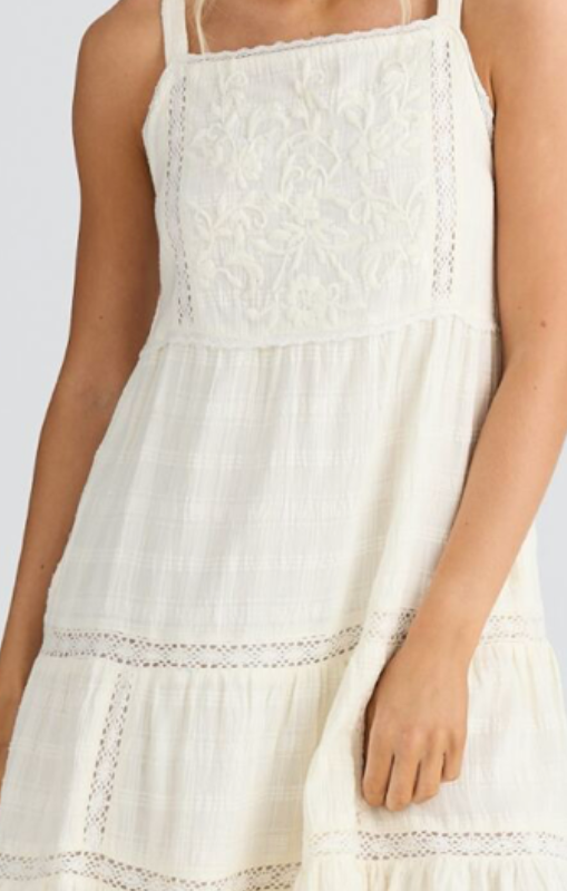 Talisman Aurora mini dress off white TA25355-1 princess bazaar