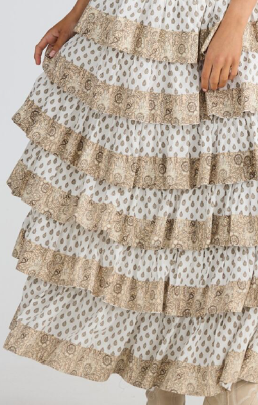 Talisman Silvana maxi dress temple TA25359-2 princess bazaar