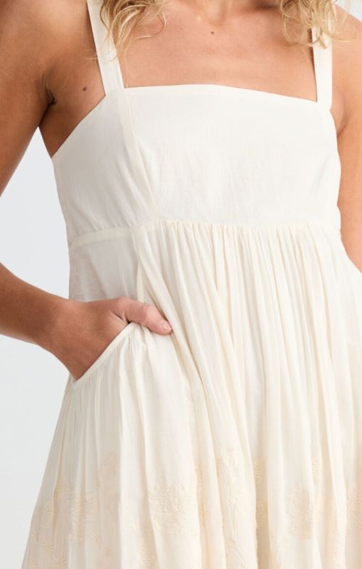 Talisman goddess mini dress off white Ta25297-1 princess bazaar1