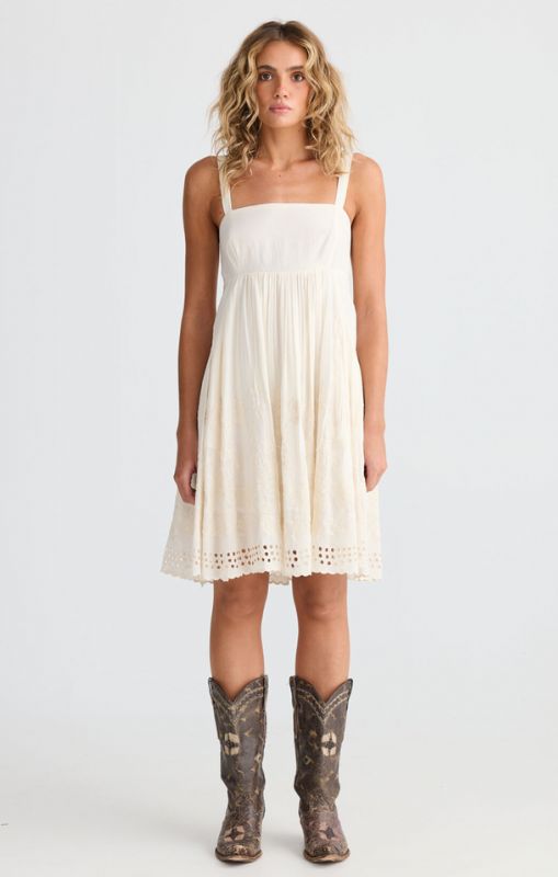 Talisman goddess mini dress off white Ta25297-1 princess bazaar1