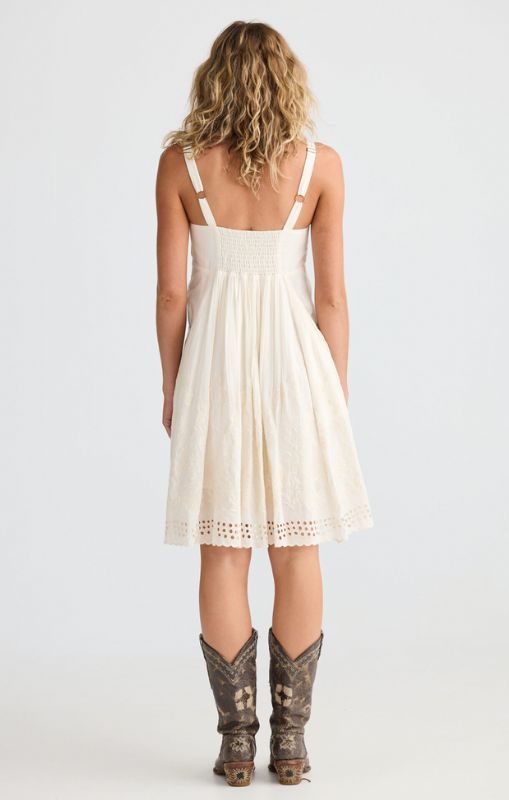 Talisman goddess mini dress off white Ta25297-1 princess bazaar1