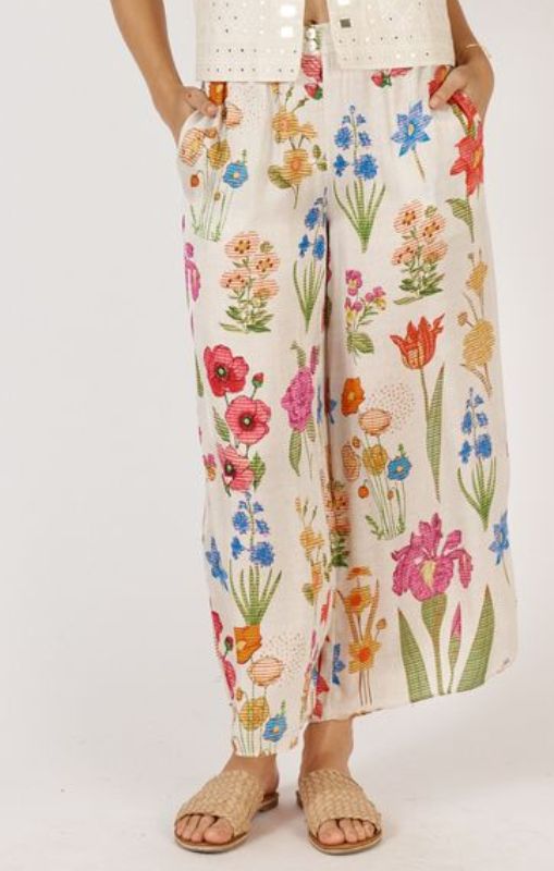 Tea pant cream ruby yaya princess bazaar