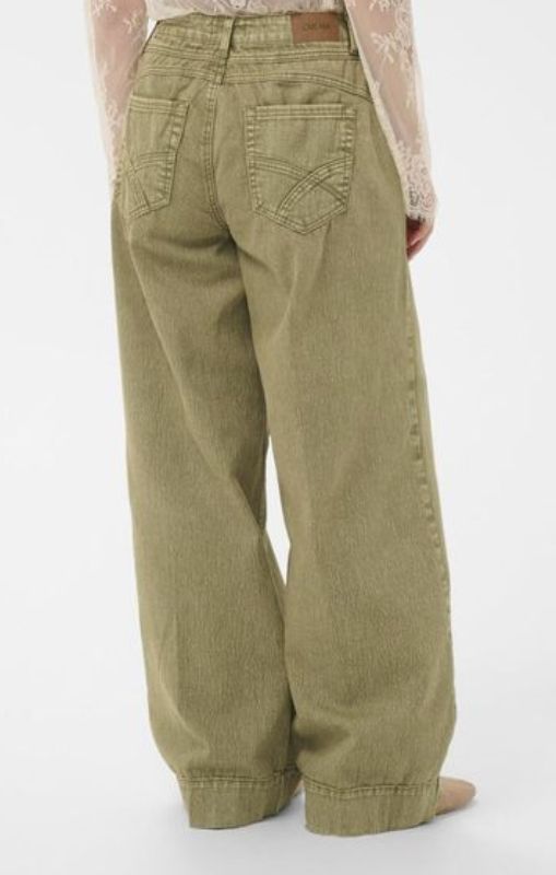 Tilde Pant Audrey Fit Gothic Olive cream princess bazaar