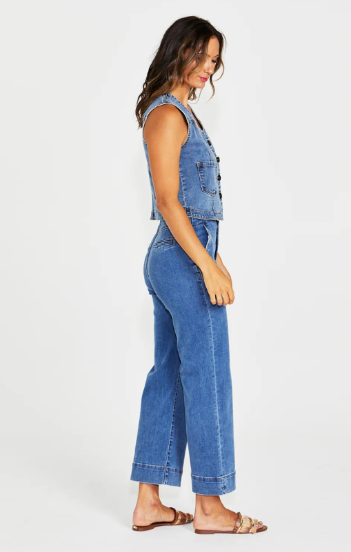 New London Jeans VIGO - DENIM - Waistcoat - last one