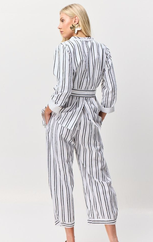 Valia-MagnoliaJacket-BlackWhiteStripes-LS002princessbazaar1