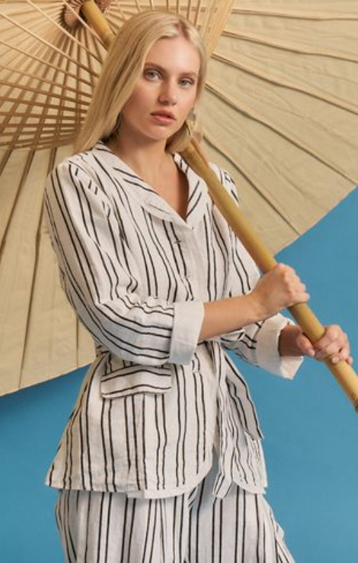 Valia-MagnoliaJacket-BlackWhiteStripes-LS002princessbazaar1