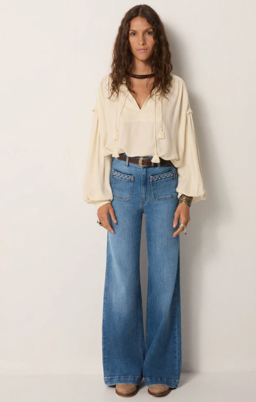 Vega casablanca muse ecru blouse maison hotel princess bazaar