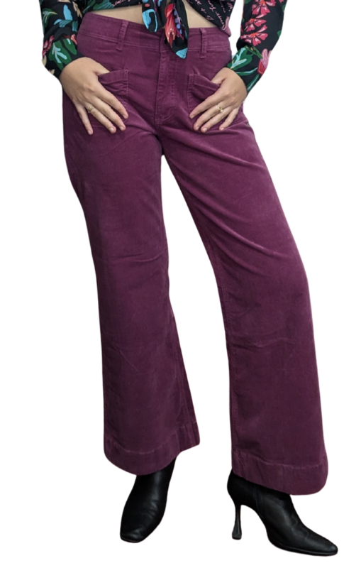 Victory cord purple new london jeans princess bazaar