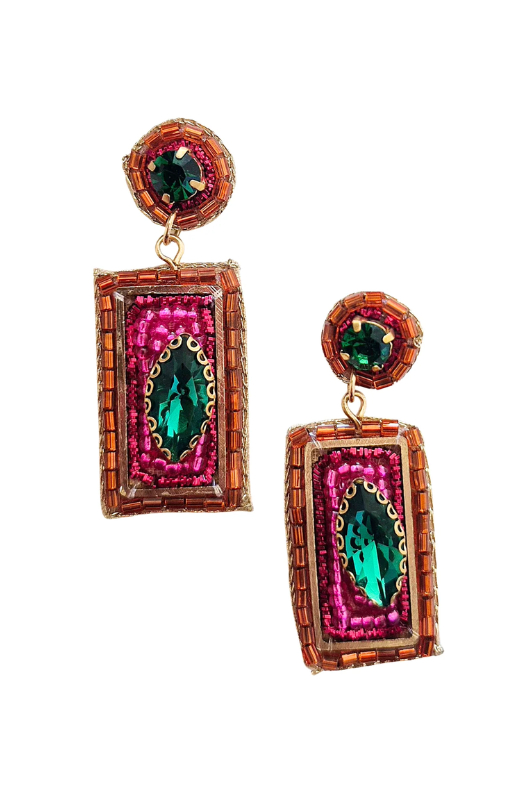 Zoda-BeadedEarringE39501PINKprincessbazaar