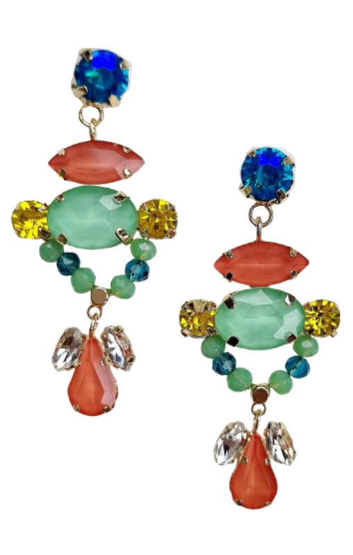 Zoda-WhisperGemEarring-BW09186princessbazaar