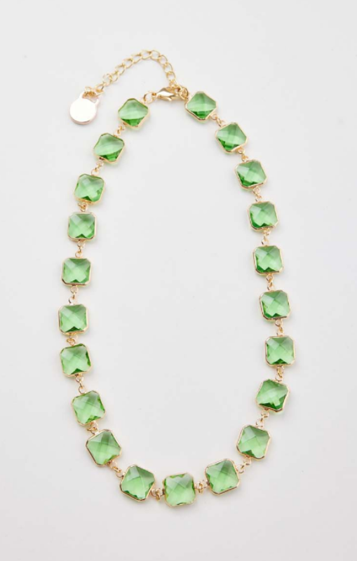 Holiday - Beth Necklace - Green - J-N1380
