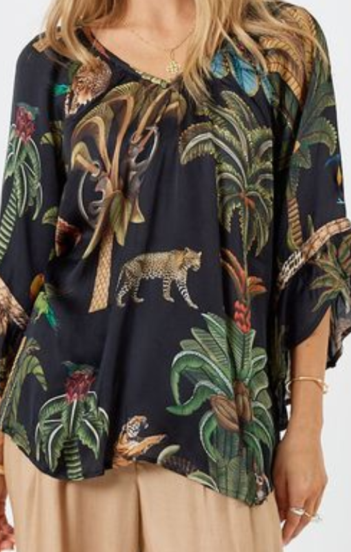 cheetah top black lula soul princess bazaar