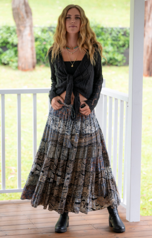 ciennastevieskirtblackprincessbazaar