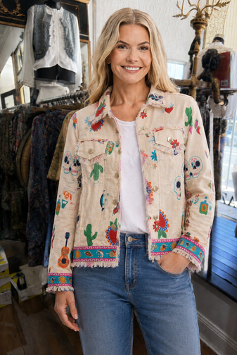 citadelle jacket frill orientique princess bazaar