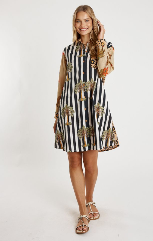 congo shirt dress natural lula life princess bazaar