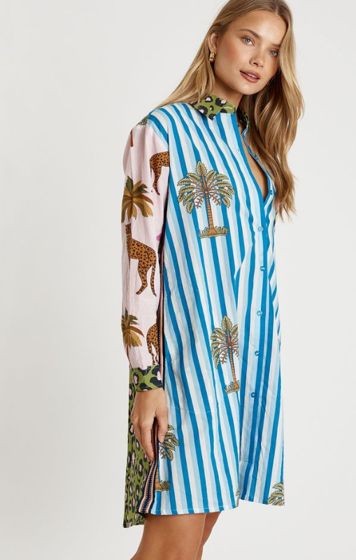 congo shirt dress orchid lula life princess bazaar