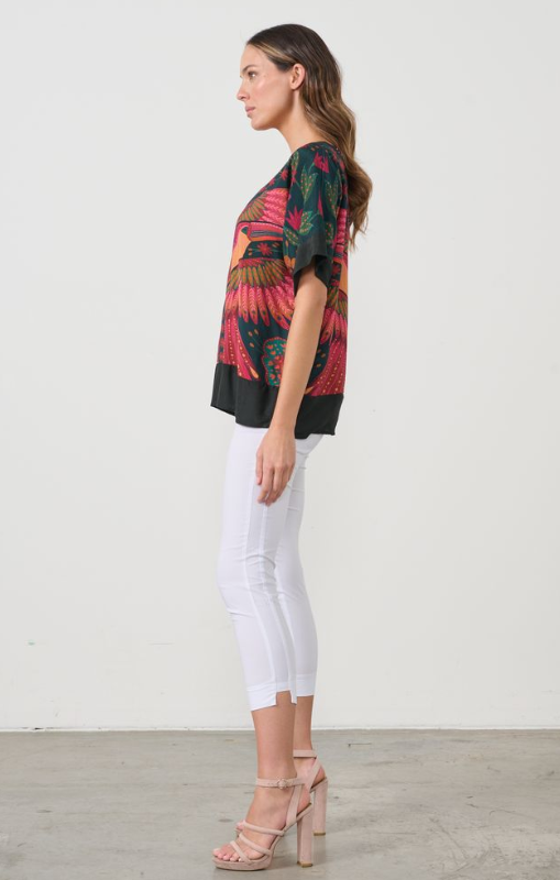 cz1002 blouse kaleidoscope toucan caju princessbazaar