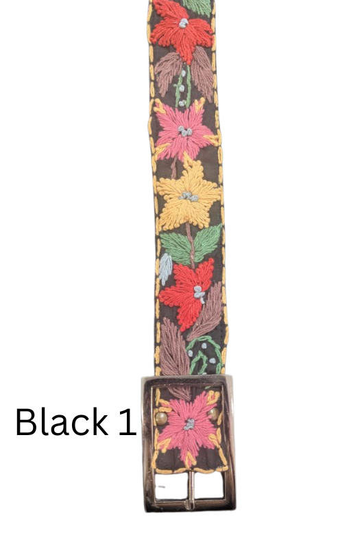 Cienna - Cotton Embroidered Belt