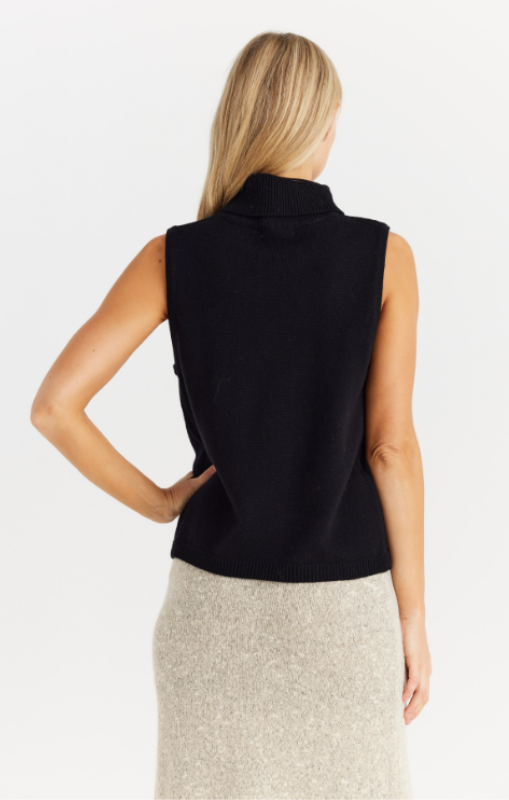 Shanty - Lawrence Knit - Black - SH24116-1