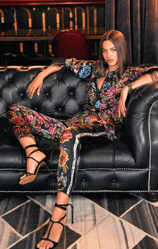 Johnny Was - Lewella Feather Trim Kimono - last one