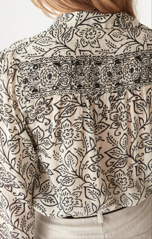 dylan blouse white lies maison hotel princess bazaar