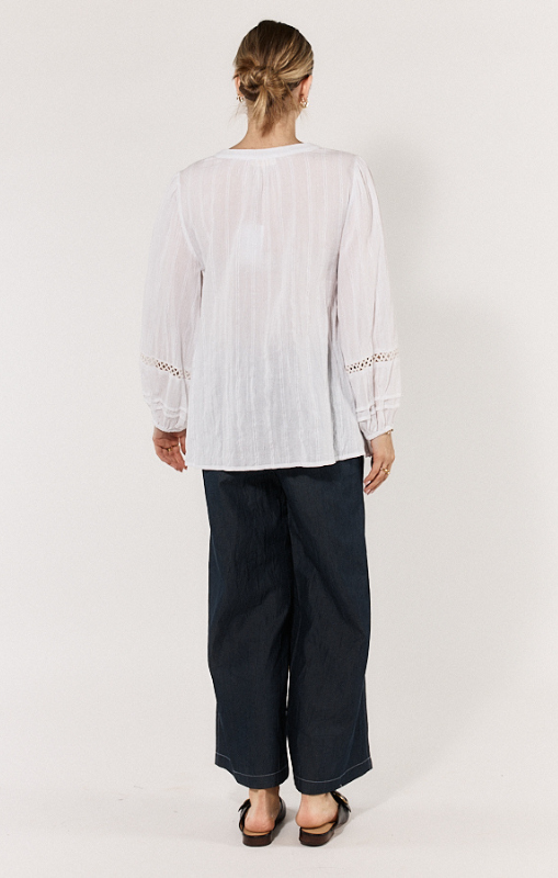 Ruby Yaya - Maynard Shirt - White - last one