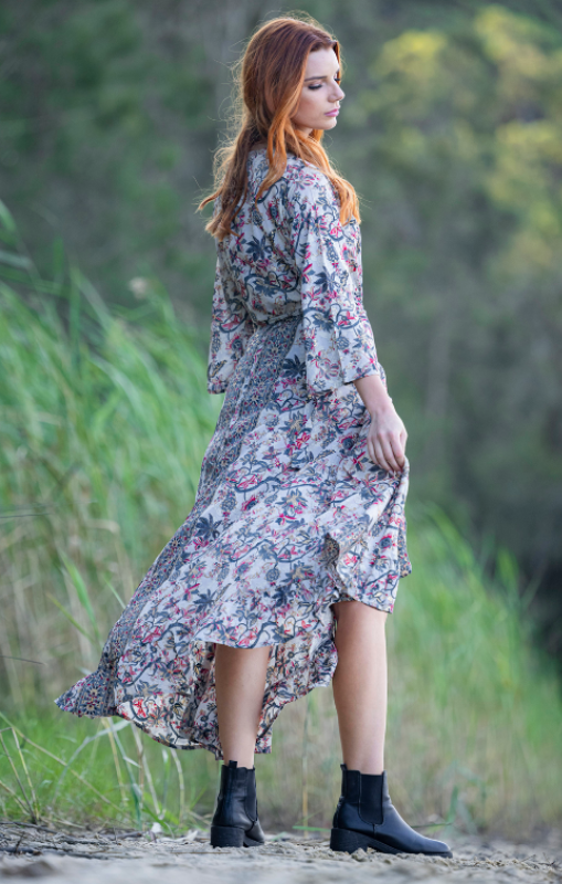 Cienna - Moonlight Wrap Dress - last one