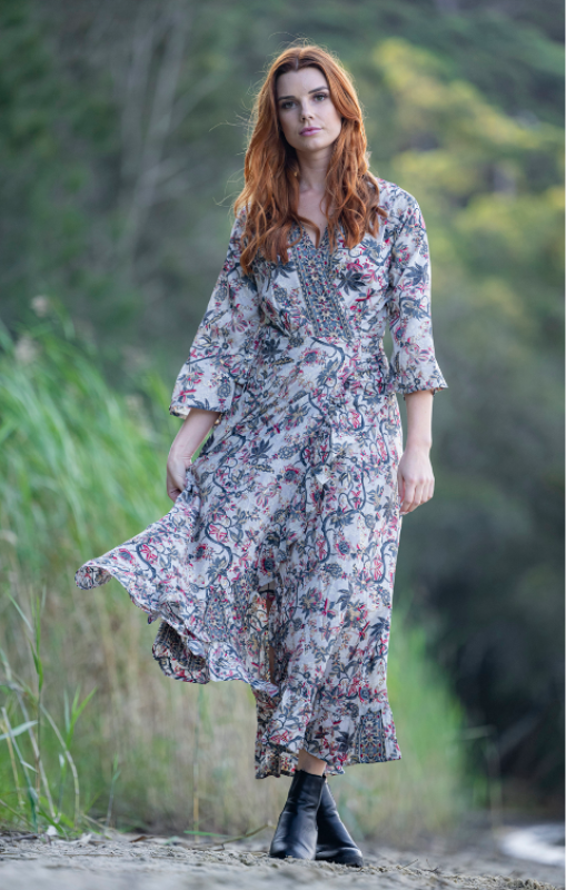 Cienna - Moonlight Wrap Dress - last one