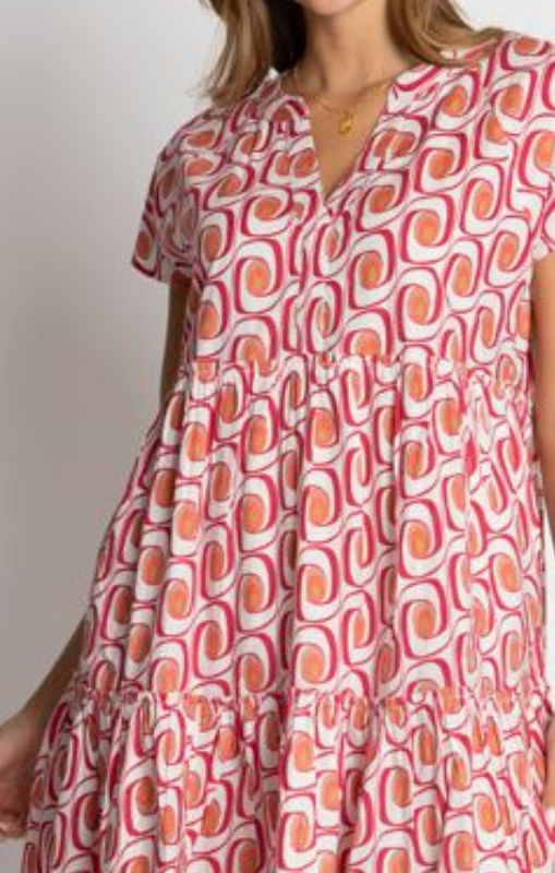 nashville dress melon ibisa princess bazaar