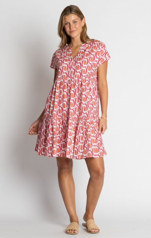 nashville dress melon ibisa princess bazaar