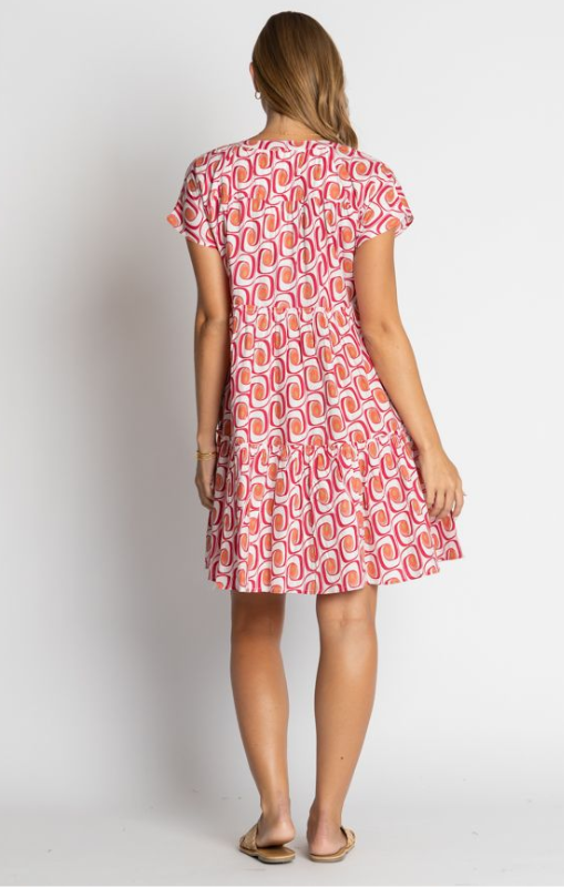 nashville dress melon ibisa princess bazaar