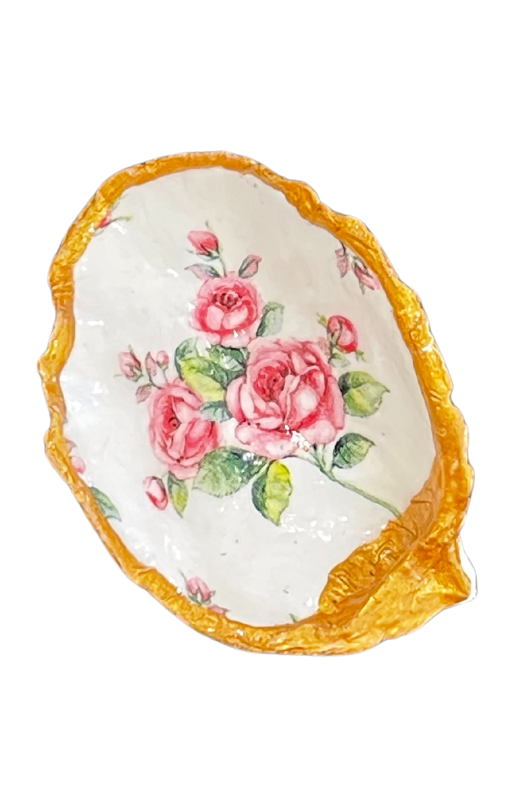 Sandy Bay Designs - Oyster Shell - Roses