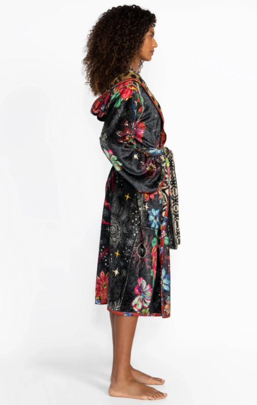 JOHNNY WAS - ADITI ROBE (REVERSIBLE) STARRY NIGHT - last one