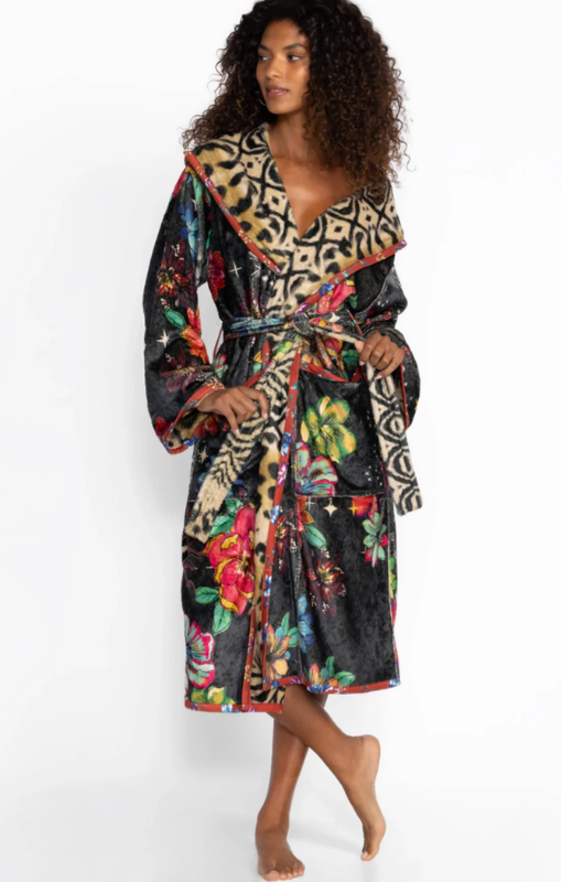JOHNNY WAS - ADITI ROBE (REVERSIBLE) STARRY NIGHT - last one