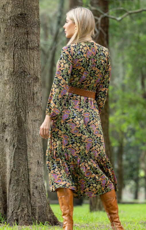 Cienna - Verona Frill Wrap Dress