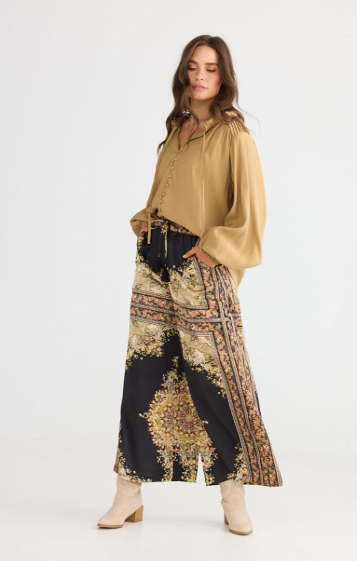 Talisman - Freedom Pant - Black Paisley - TA26107-6
