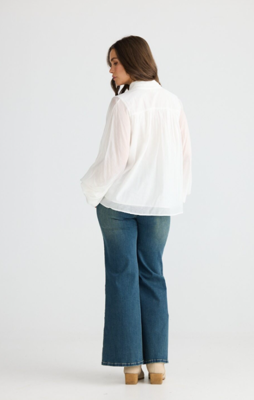 Talisman - Sylva Blouse - Off White - TA26172-1