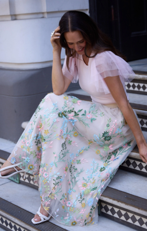 Brave + True - Enchanted Skirt - Enchanted Embroidery - BT25441-1