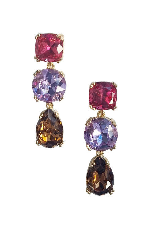 Zoda - Princess Gem Earring- E4065S