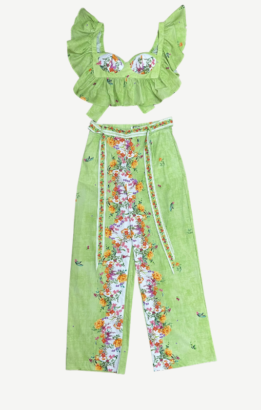 Heaven - Meadow Palazzo Pants - HP24034ME - last one