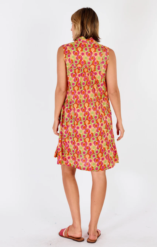 IBISA - Melville Sleeveless Dress Papaya