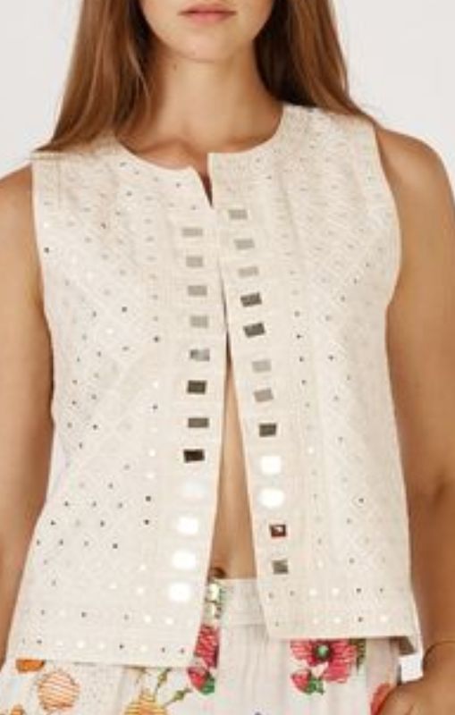 rhapsody vest cream ruby yaya princess bazaar