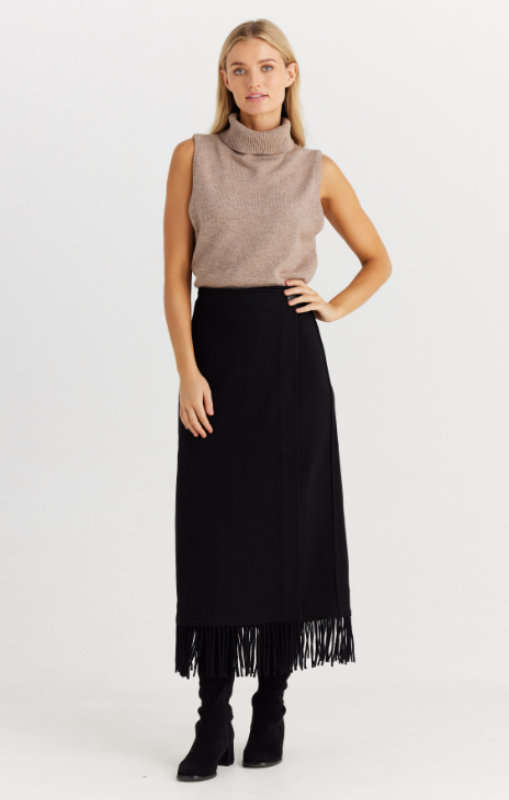 Shanty - Roaming Skirt - Black - SH24121-1