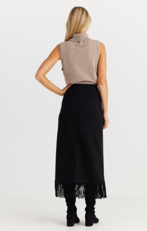 Shanty - Roaming Skirt - Black - SH24121-1