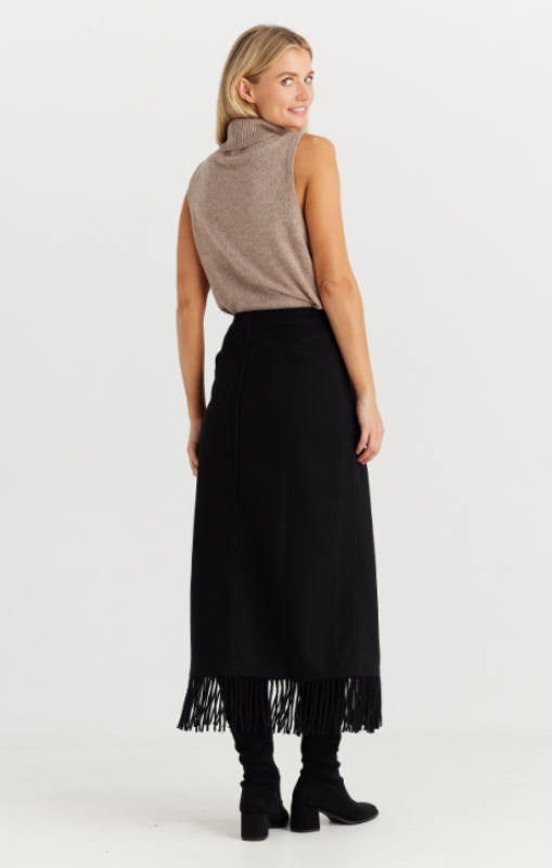 Shanty - Roaming Skirt - Black - SH24121-1