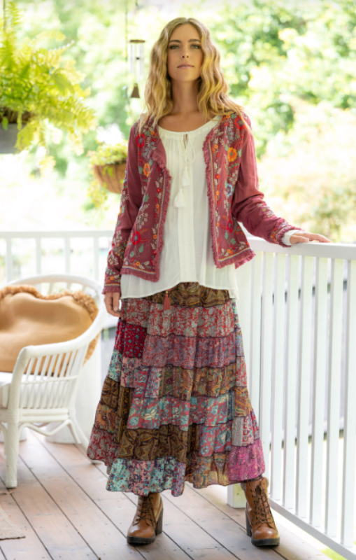 stevie skirt wine cienna princess bazaar