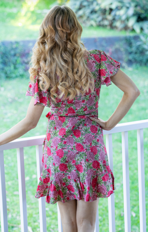 Cienna - Tea Rose Midi Dress - last one